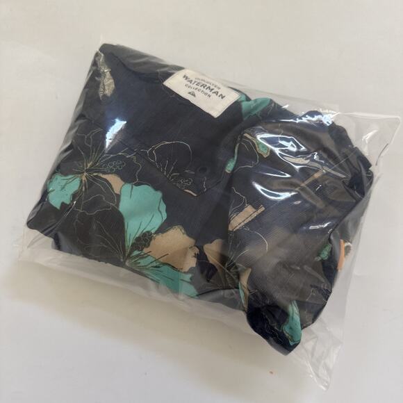 Quicksilver Waterman Collection Swim Trunk Mens Large Hawaiian Shorts Beachy - Picture 11 of 11